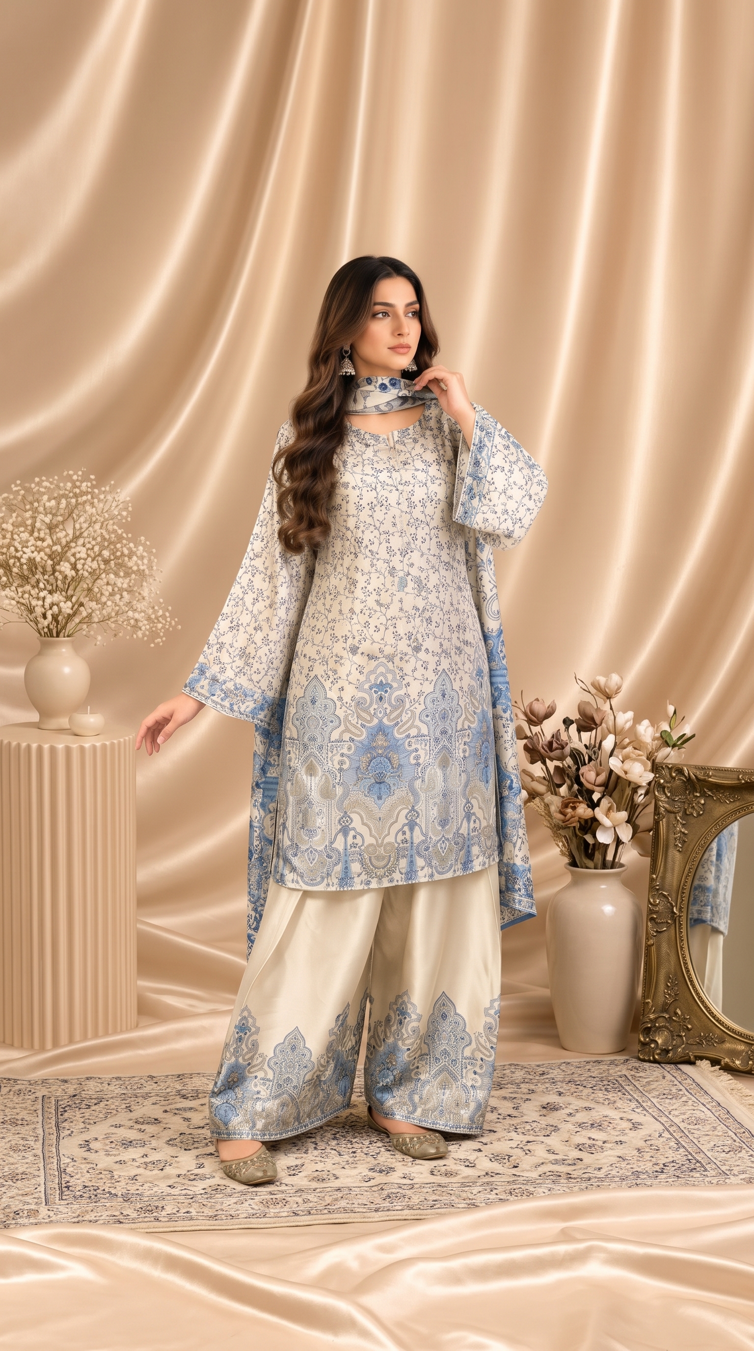 Air-Jet Dhanak 2PC Ruby Scarlet Red
